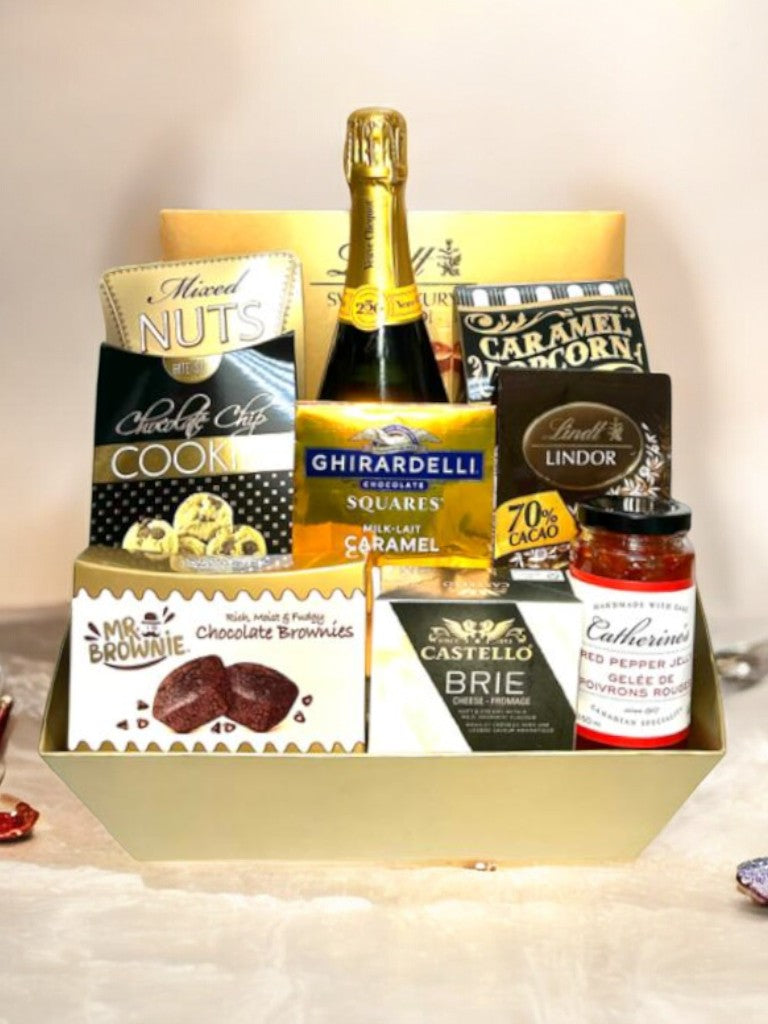 Gourmet Delight Gift Basket