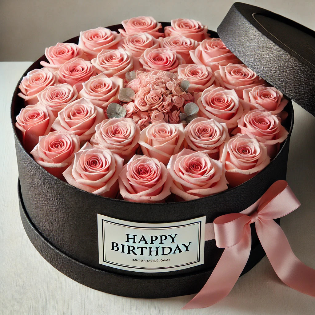 Classic Rose Birthday Bouquet