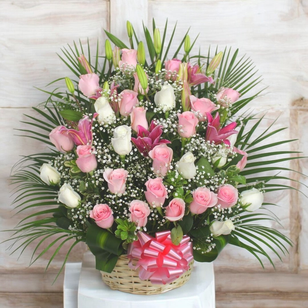 Graceful Blooms Basket