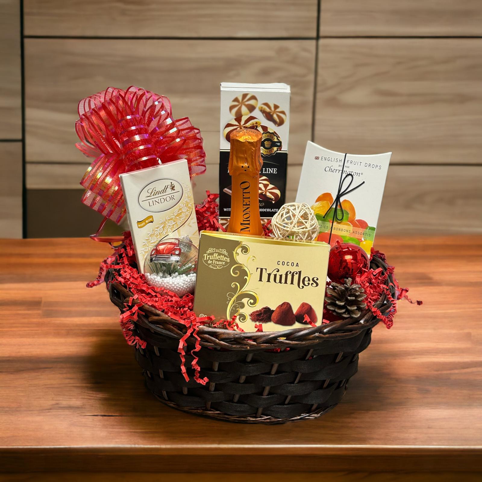 Elegant Chocolate & Sparkling Celebration Gift