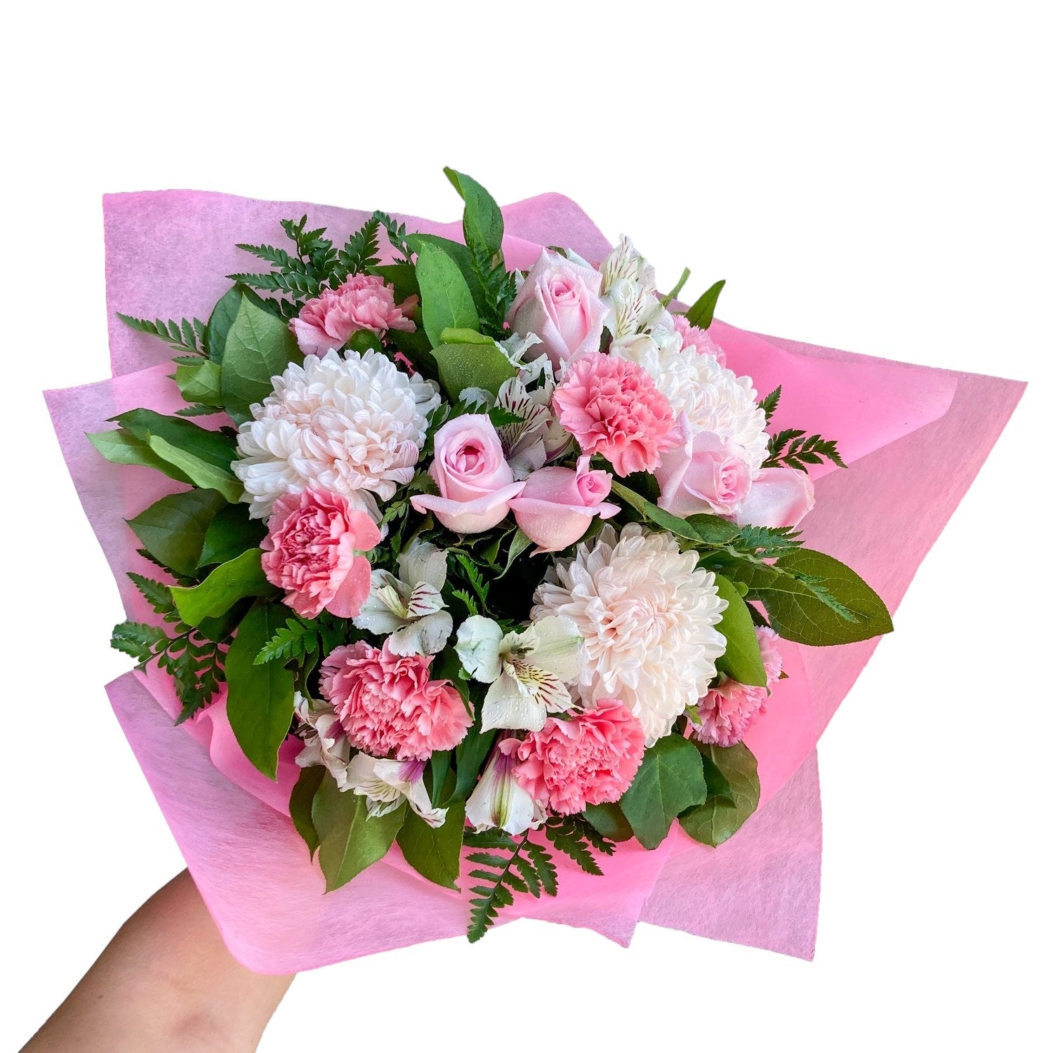 BLUSH PINK BOUQUET (FGB337) - City Flowers & Gift Baskets