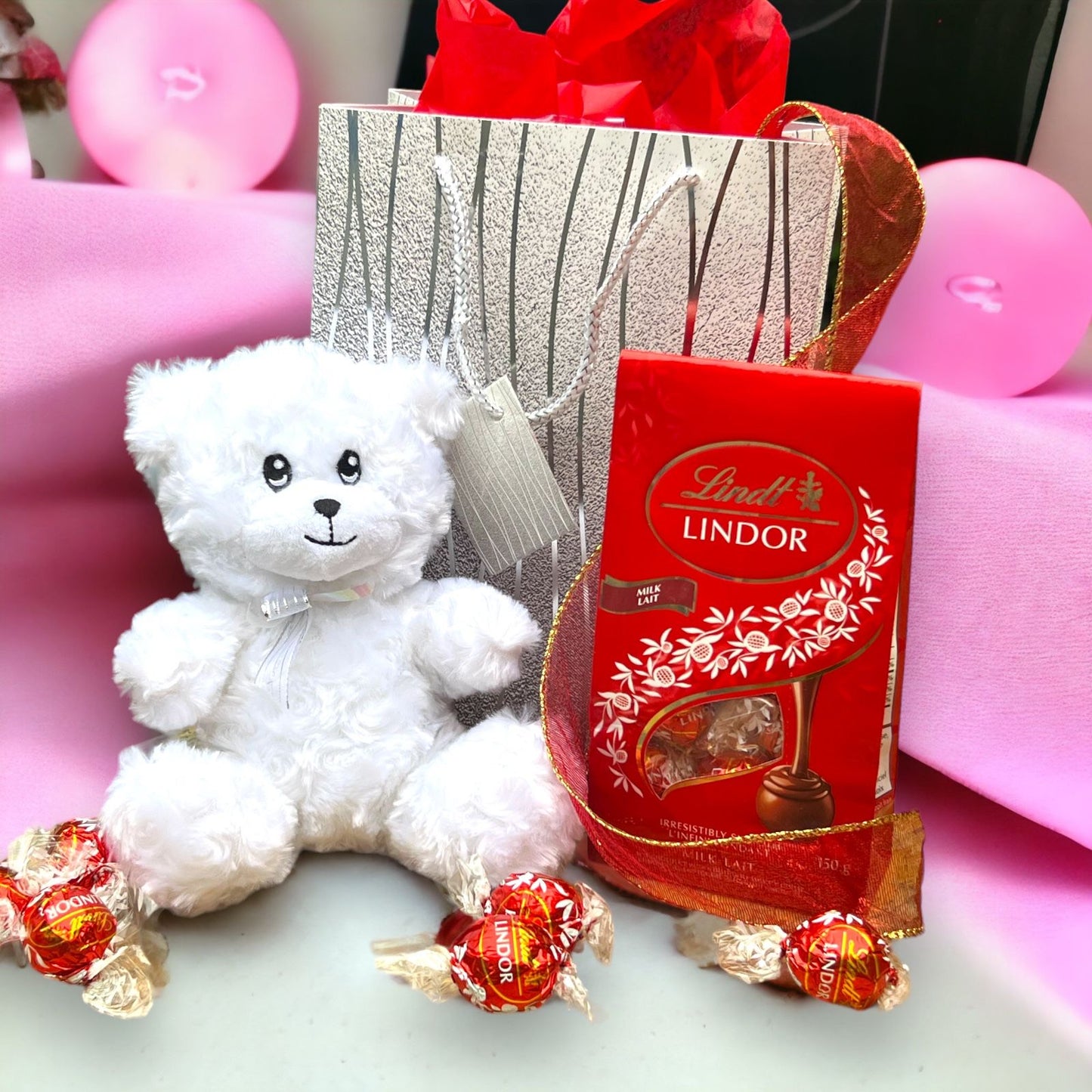 Sweet Surprises Gift Set with Teddy Bear