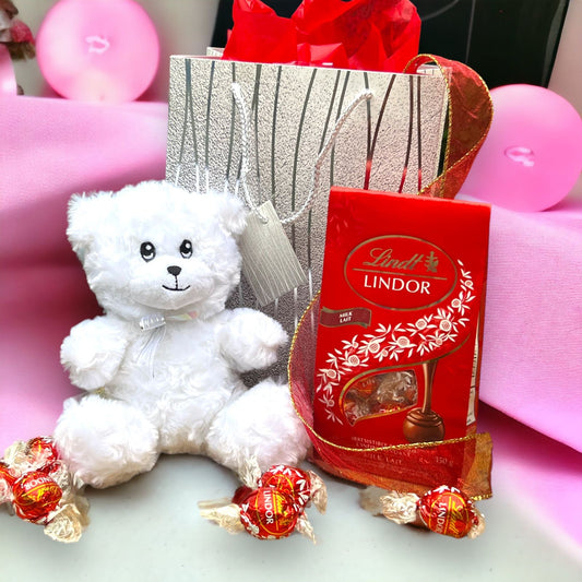 Sweet Surprises Gift Set with Teddy Bear