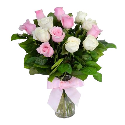 Romantic Rose Medley (FGB408) - City Flowers & Gift Baskets