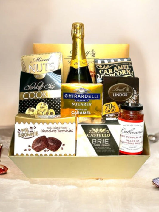 Gourmet Delight Gift Basket