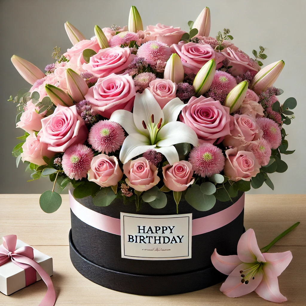 Romantic Birthday Rose Bouquet