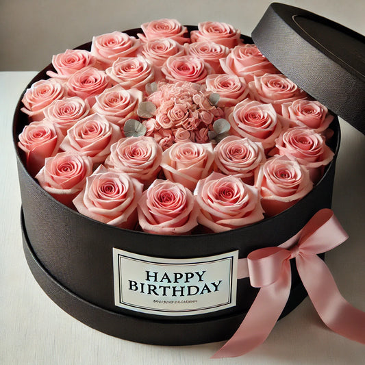 Classic Rose Birthday Bouquet