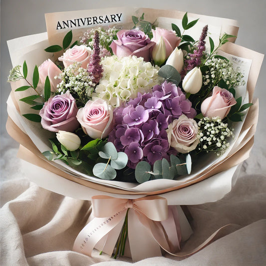 Elegant Devotion Anniversary Bouquet
