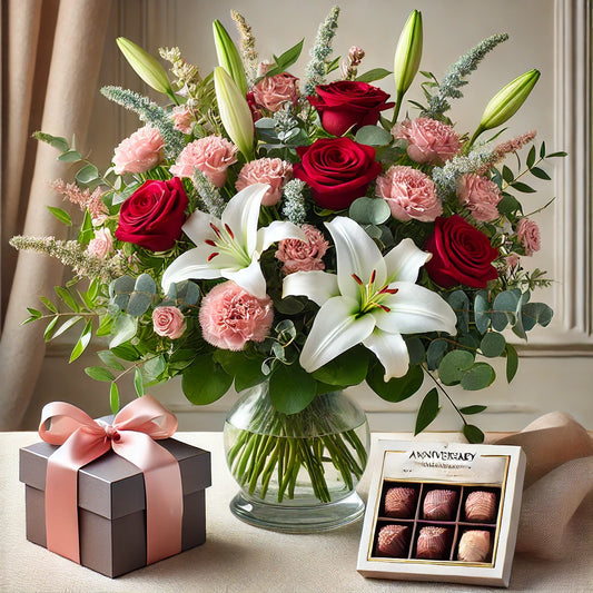 Elegant Anniversary Indulgence Set