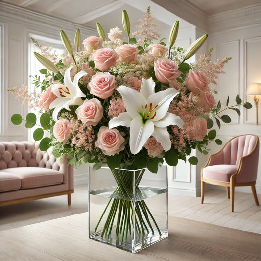 Graceful Blossom Vase