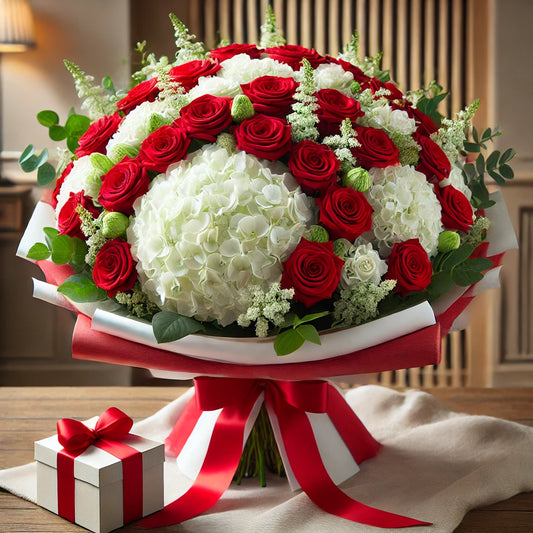Crimson Elegance Bouquet