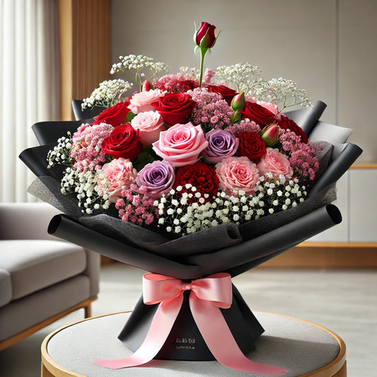 Midnight Rose Elegance