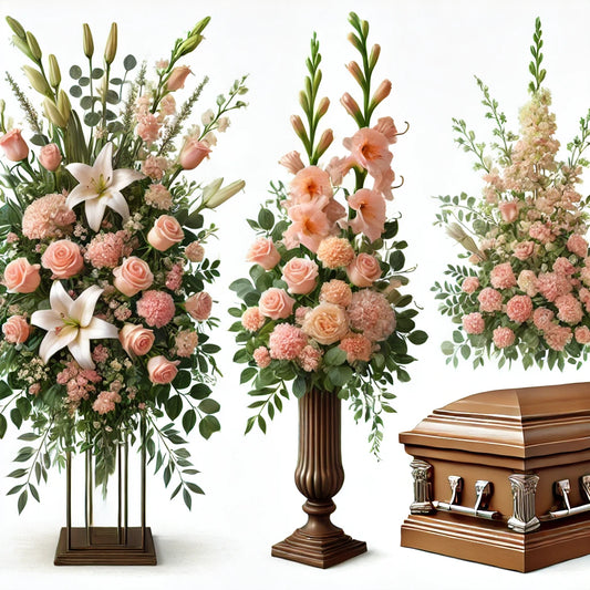 Blushing Farewell Sympathy Collection