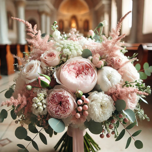 Blushing Romance Wedding Bouquet