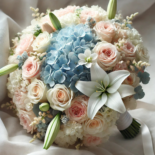 Pastel Dream Wedding Bouquet