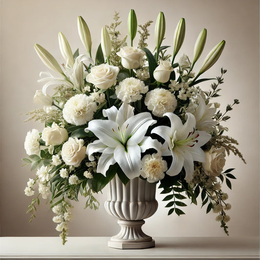Peaceful Remembrance Funeral Flower Arrangement