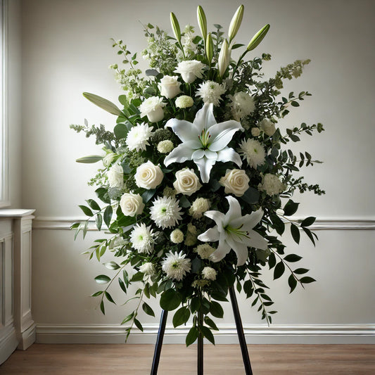 Peaceful Remembrance Standing Spray