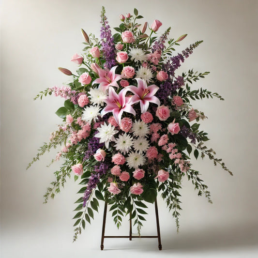 Tranquil Harmony Standing Spray