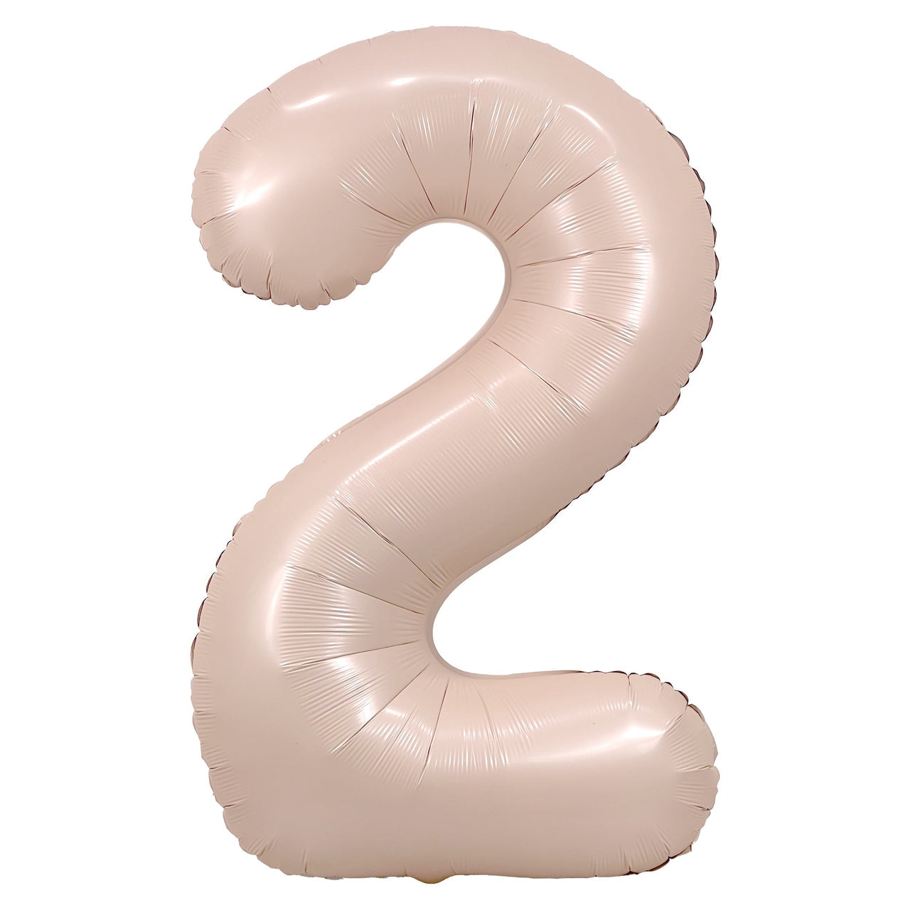 Blush Number Balloon, 34 Inches  (FGB303) - City Flowers & Gift Baskets