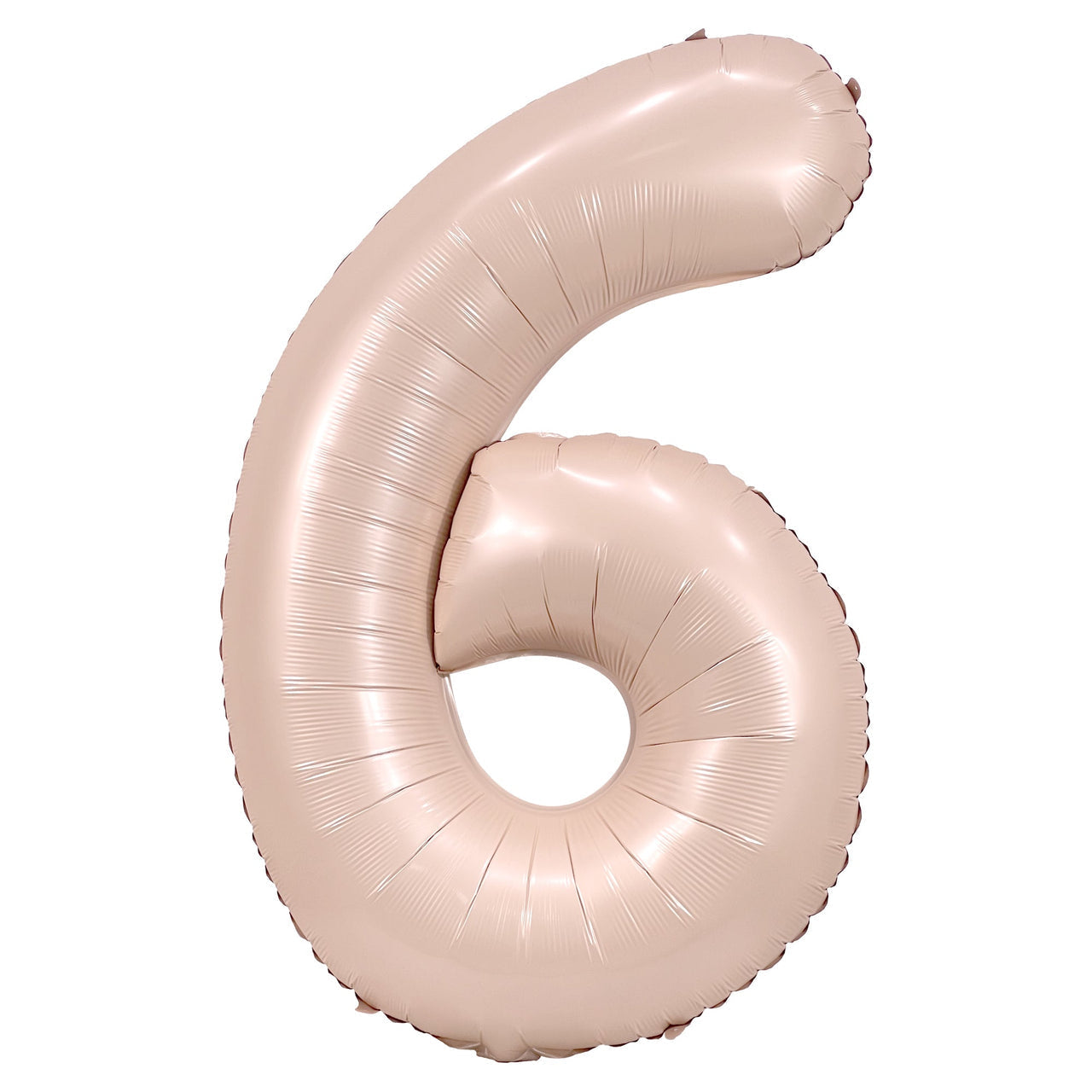 Blush Number Balloon, 34 Inches  (FGB303) - City Flowers & Gift Baskets
