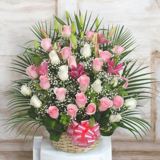Graceful Blooms Basket