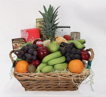 Deluxe Fruit and Gourmet Basket