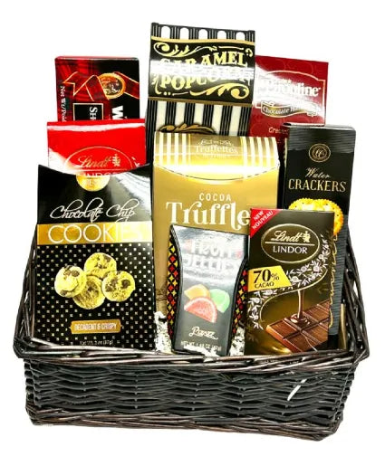 "Decadent Delights Hamper (FGB168) - City Flowers & Gift Baskets