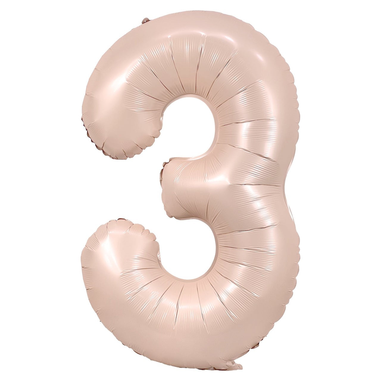 Blush Number Balloon, 34 Inches  (FGB303) - City Flowers & Gift Baskets