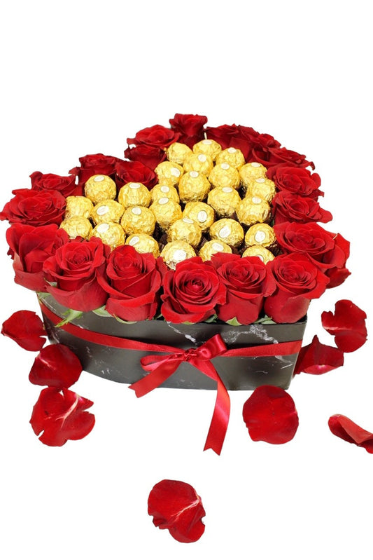 Heartfelt Indulgence (FGB178) - City Flowers & Gift Baskets