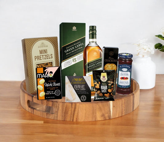 Whiskey Connoisseur’s Gourmet Gift Tray